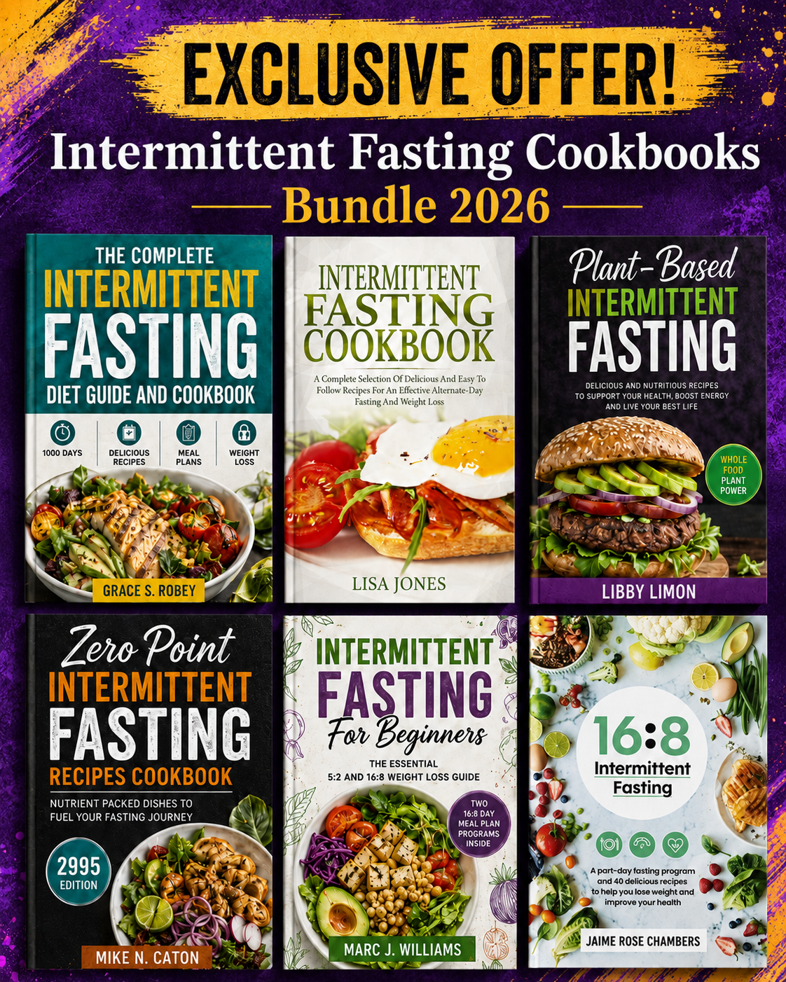 INTERMITTENT FASTING COOKBOOKS BUNDLE 2026 — EXCLUSIVE OFFER FOR BEGINNERS!!!